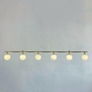 Modern pedant light with 6 light bulbs